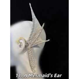 Handmade Ocean Mermaid Shell Pearl Tassel Headpiece (HP01)